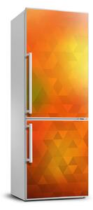 Nálepka tapeta lednička Abstrakce trojúhelníky FridgeStick-70x190-f-86895564