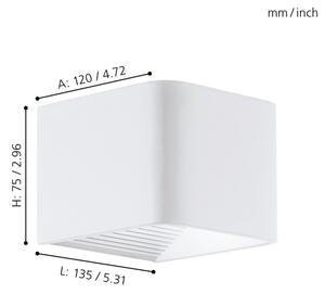 Eglo 96497 - LED Venkovní nástěnné svítidlo DONINNI LED/6W/230V IP44