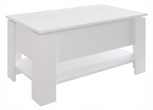 Konferenční stolek BIVOJ - bílý