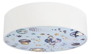 Dětské stropní svítidlo KIDDY 2xE27/40W/230V bílá/modrá