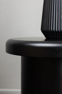 Konferenční stolek Namsos, černý, ⌀40