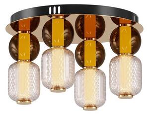 Maytoni MOD273CL-L60G3K-LED Stropní svítidlo DROP 4xLED/15W/230V pr. 43 cm zlatá