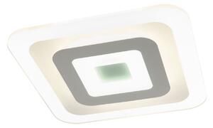 EGLO Moderní stropní LED svítidlo REDUCTA 1, 36,7W, denní bílá, 48x48cm, hranaté, bílé 97086