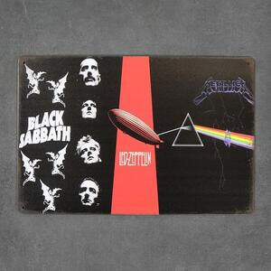 Kovová cedule Black Sabbath