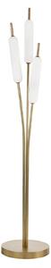 Il Fanale 285.04.ON Typha, stojící lampa z mosazi a skla, 42W LED 2700K, prům. 35cm