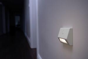 Nástěnné noční LED osvětlení s čidlem NIGHTLUX HALL, 0,25W, denní bílá, bílé, IP54