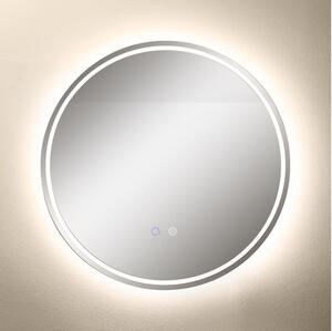 Zuma Line D3004-60-LED Koup. zrcadlo s podsv. 24W/230V 3000/4000/6000K IP44 bílá