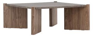 Konferenční stolek Rogaland, hnědý, 40x100X100