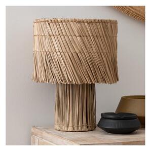 Atmosphera - Stolní lampa YONI 1xE27/40W/230V rákos