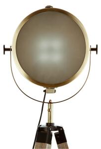 Atmosphera - Stojací lampa EBOR 1xE27/25W/230V borovice/mosaz