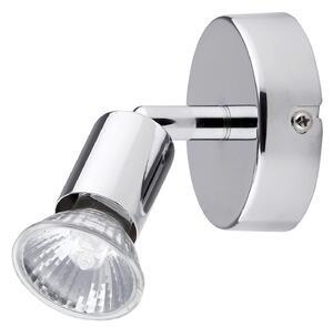 Rabalux Nástěnné bodové svítidlo Norton 1xGU10/50W/IP20, chrom