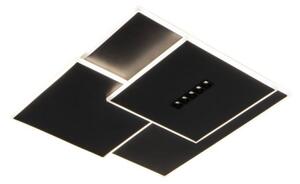 LED Stmívatelné stropní svítidlo LED/95W/230V 3000-6500K černá +dálkové ovládání