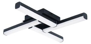 Rabalux LED koupelnové stropní přisazené svítidlo Evan 18W | 1750lm | 4000K | IP44 - černé
