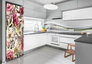 Fototapeta na ledničku Květinový vzor FridgeStick-70x190-f-96431953