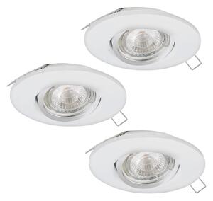 Eglo 95895 - SADA 3x LED podhledové svítidlo PENETO 1 1xGU10-LED/3W/230V