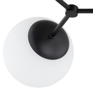 Lustr na tyči FOTON 4xE14/10W/230V černá