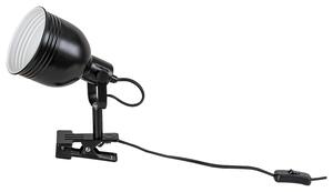 Rabalux Stolní lampa s klipem Flint 1x25W | E14 | IP20 - černá