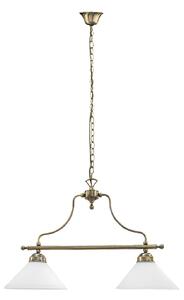 Rabalux Závěsný lustr Marian 2x60W/E27/230V/IP20 - bronz