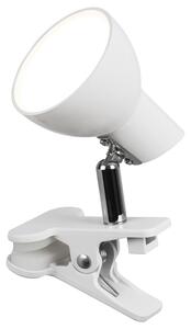 Rabalux NOAH LED lampička s klipem 5W | 360lm | 3000K - bílá