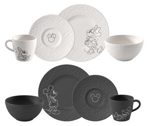 Villeroy&Boch Villeroy & Boch Manufacture Rock - Mickey Mouse snídaňový set, 8 kusů
