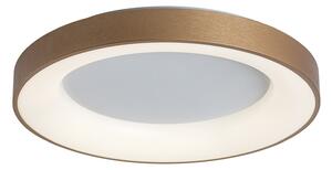 Rabalux LED stropní kruhové svítidlo Carmella 50W | 3400lm | 4000K | IP20 - bílá se zlatou