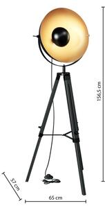 Atmosphera - Stojací lampa LAHTI 1xE27/25W/230V pavlovnie