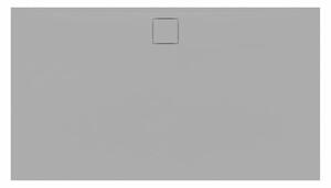 Sprchová vanička obdélníková SAT Vision 160x80 cm litý mramor šedá SATSVVI16080S