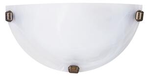 Rabalux ALABASTRO 3003 nástěnné svítidlo 1x60W | E27 | IP20 - bílý alabastr