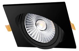 LED Podhledové svítidlo LED/6W/230V 3000K 8,5x8,5 cm černá