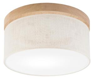 Brilagi - LED Stropní svítidlo BELLADONNA 1xE27/15W/230V pr. 30 cm krémová/dub