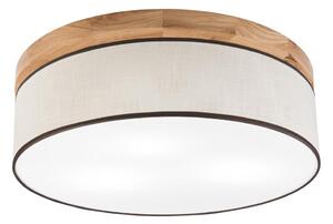 Brilagi - LED Stropní svítidlo BELLADONNA 3xE27/15W/230V pr. 50 cm krémová/dub