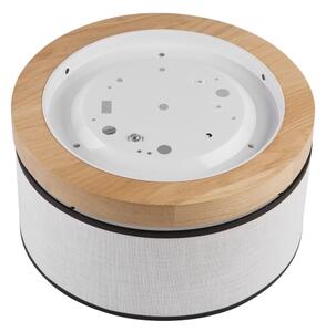 Brilagi - LED Stropní svítidlo BELLADONNA 1xE27/15W/230V pr. 30 cm bílá/dub