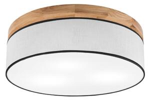 Brilagi - LED Stropní svítidlo BELLADONNA 3xE27/15W/230V pr. 50 cm bílá/dub