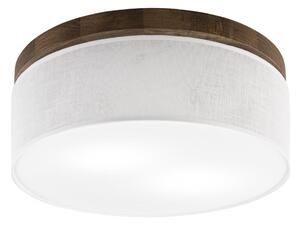 Brilagi - LED Stropní svítidlo BELLADONNA 2xE27/15W/230V pr. 40 cm bílá/dub ořech