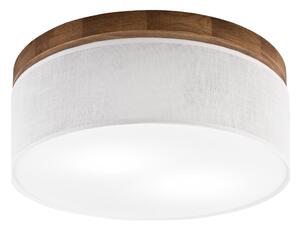 Brilagi - LED Stropní svítidlo BELLADONNA 2xE27/15W/230V pr. 40 cm bílá/dub třešeň