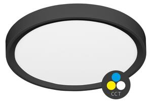 Ecolite W007-CCT/40W/CR - LED Stropní svítidlo SALY LED/40W/230V IP40 černá