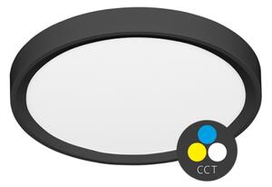 Ecolite W007-CCT/32W/CR - LED Stropní svítidlo SALY LED/32W/230V IP40 černá