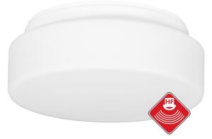 Ecolite W122-BI - Stropní svítidlo se senzorem HECTOR 1xE27/60W/230V IP44 bílá