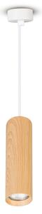 Brilagi - Lustr na lanku SELE 1xGU10/30W/230V bílá/dekor dubu