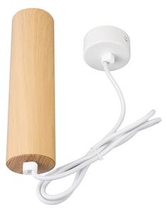 Brilagi - Lustr na lanku SELE 1xGU10/30W/230V bílá/dekor dubu