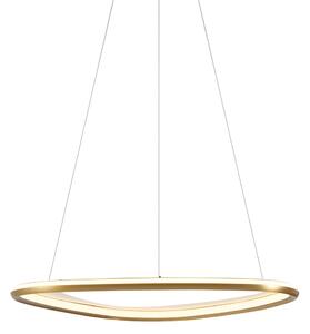 Designové závěsné svítidlo zlaté s 3-stupňovým stmíváním - Organico