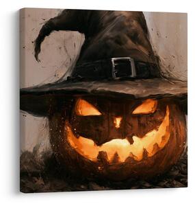 Obraz halloweenská zářivá dýně