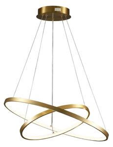 LED Lustr na lanku LEA LED/35W/230V 4000K pr. 60 cm zlatá