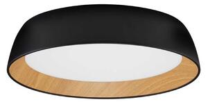 Nova Luce Sigi LED stropní svítidlo Ø450 mmČerná