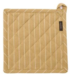 B Living Podložka pod hrnec tmavě žlutá 20x20cm