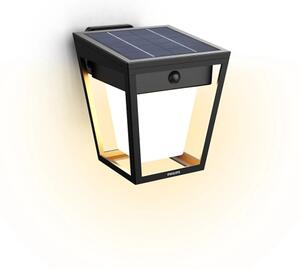 Philips-LED Solární nástěnné svítidlo se senzorem NISSA LED/1,8W/3,7V 3000K IP44