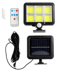 LED Solární reflektor se senzorem LED/1,5W/3,7V 6000K IP44 1200 mAh