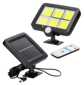 LED Solární reflektor se senzorem LED/1,5W/3,7V 6000K IP44 1200 mAh