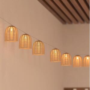 Atmosphera - LED Solární dekorační řetěz AIA 10xLED 3,35m IP44 teplá bílá