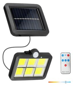 LED Solární reflektor se senzorem LED/1,5W/3,7V 6000K IP44 1200 mAh